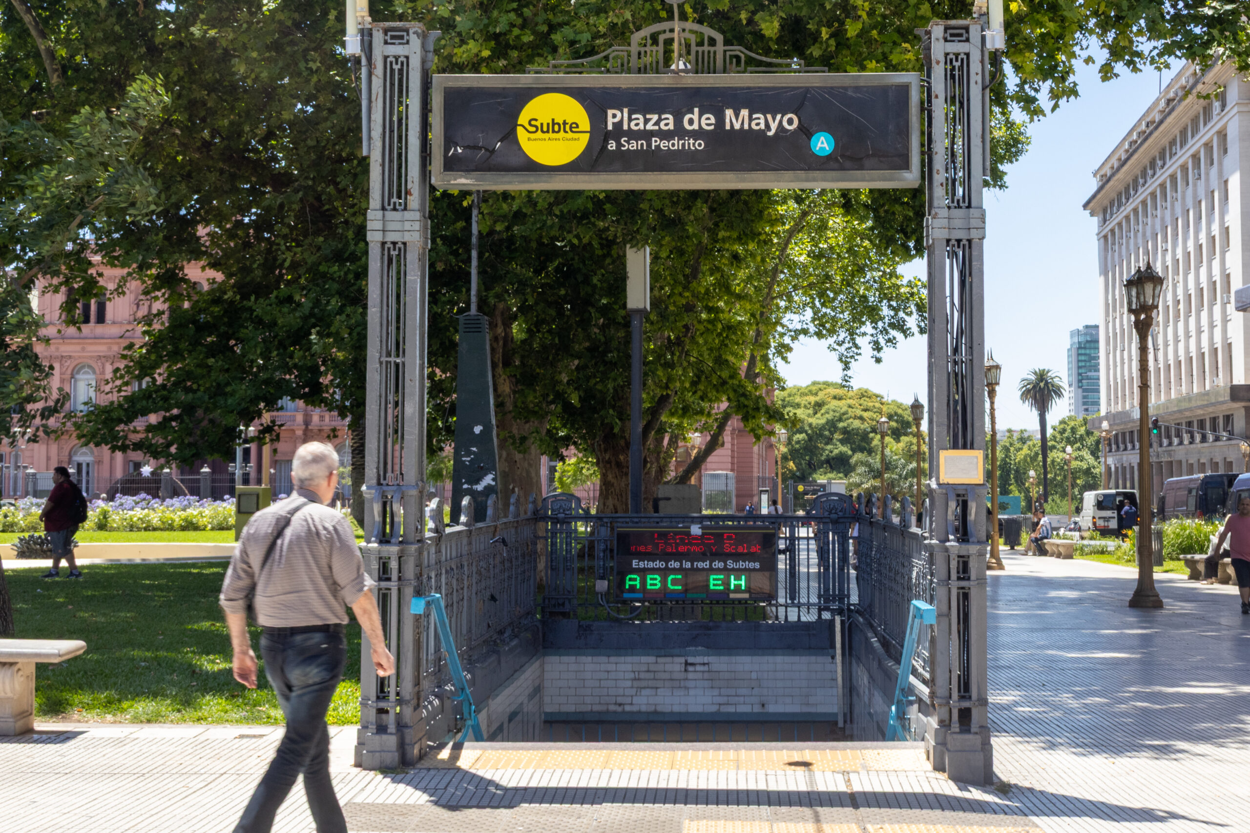 metro station entrance